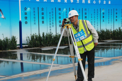 中建一局城市副中心项目 暖人心与拼技能，工程测量一个都不能少！